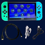Портативна ігрова консоль WOW X80-16G 20000 ігор, ретроприставка мультимедійна, екран 7", фото 3