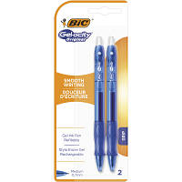Ручка гелевая Bic Gel-Ocity Original, синяя 2 шт в блистере bc964754 JLK