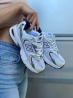 New balance 530 silver blue, нью баланс, New balance 530 женские, Кроссовки new balance 530 white, для бега