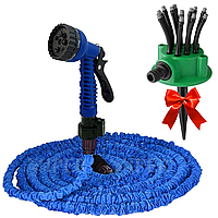 Садовый шланг 75 м V-HOSE PRO + Подарок Система полива Water Sprinklers / Поливочный шланг с распылителем