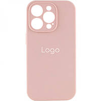 Чохол для iPhone 14 Pro Max Silicone Case Full Camera with Frame Колір 19 Pink sand ⁹