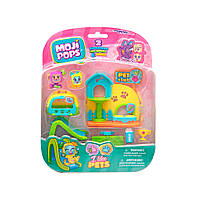 Toys Игровой набор Питомцы на прогулке Moji Pops PMPSB216IN10, 2 фигурки, аксессуары Im_396