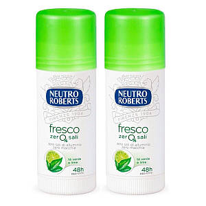 Дезодорант-антиперспирант Neutro ROBERTS DEO STICK FRESCO 40ml/ зелений чай та лайм