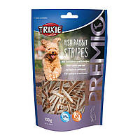 Лакомство для собак Trixie PREMIO Fish Rabbit Stripes 100 г (кролик и треска) o