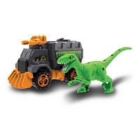 Игровой набор Road Rippers машинка и зеленый динозавр 20075 JLK