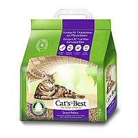 Наполнитель туалета для кошек Cat's Best Smart Pellets 10 л / 5 кг (древесный) o
