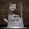 Пивний келих з гравіюванням автомобіля Volvo XC40 - подарунок для автолюбителя, фото 2