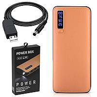 Повербанк 50 000mAh, Smart Tech X50, 3 USB + Подарок Кабель питания 12V для роутера / Внешний аккумулятор