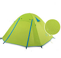 Палатка Naturehike P-Series II (2-х местный) 210T 65D polyester Graphic NH18Z022-P green PRO_3821