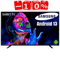 Телевизор Samsung Smart TV 32 LED с тонкой рамкой yii Android 13 Смарт ТВ + второй пульт в подарок