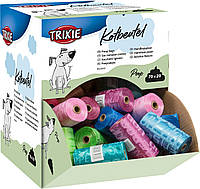 Пакеты Trixie для уборки за собаками, 1 рулон / 20 пакетов, размер M (полиэтилен) o