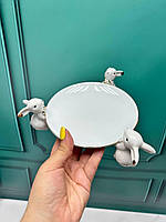 Блюдо для десертів і цукерок Кролики, діаметр 15 см 149-425