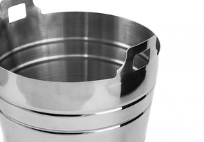 Відро для вина та шампанського 5л Європейський тип Кулер для вина Кулер для льоду Охолоджувач пляшок Відро для льоду, фото 2