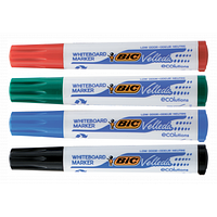 Набір маркерів Bic Набір для сухостираних дощок Velleda Ecolutions на спирто bc904941 JLK
