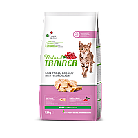 Сухой корм супер премиум для молодых кошек со свежей курятиной (7-12 мес.) Trainer Natural Super Premium, 1,5
