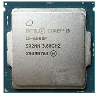 Процесор s1151 Intel Core i3-6098P 3.6GHz 2/4 3MB DDR3L 1333-1600 DDR4 1866-2133 HD Graphics 510 54W