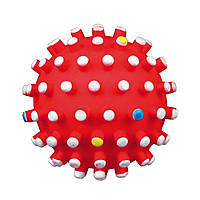 Іграшка для собак Trixie М'яч голчастий з пискавкою d=10 см (вініл, кольори в асортименті) - 3429 /12080 o