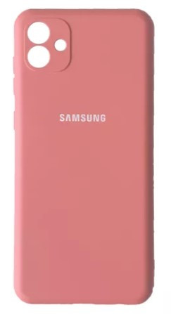 Чохол силіконовий для Samsung A04 (A045) 2022 Silicone Case Full (Рожевий)