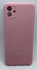 Чохол силіконовий для Samsung A04 (A045) 2022 Silicone Case Full (Рожевий), фото 3