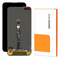 Дисплей HUAWEI P40 Lite/Nova 5i/Nova 6 SE/Nova 7i (2020) Service Pack з чорним тачскрином