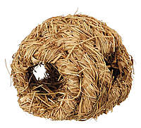 Гнездо для грызунов Trixie плетёное 19 см / d=10 см (натуральные материалы) o