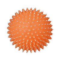 Іграшка для собак Trixie М'яч фосфоресцентний, голчастий з пискавкою d=10 см (вініл, кольори в асортименті) o