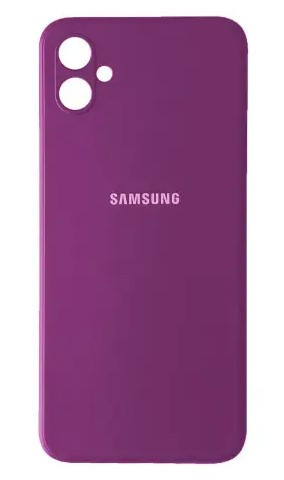 Чохол силіконовий для Samsung A04e (A042) 2023 Silicone Case Full (Виноградний)