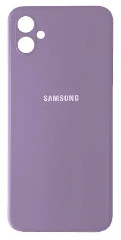 Чохол силіконовий для Samsung A04e (A042) 2023 Silicone Case Full (Бузковий)