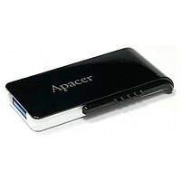 Flash Apacer USB 3.0 AH350 64Gb black inc mus