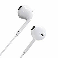 Навушники BOROFONE BM30 Original series wire control earphones with mic White inc mus