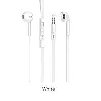 Навушники BOROFONE BM23 Bright sound universal earphones with mic White inc mus