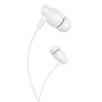 Навушники BOROFONE BM61 Wanderer universal earphones with mic White inc mus