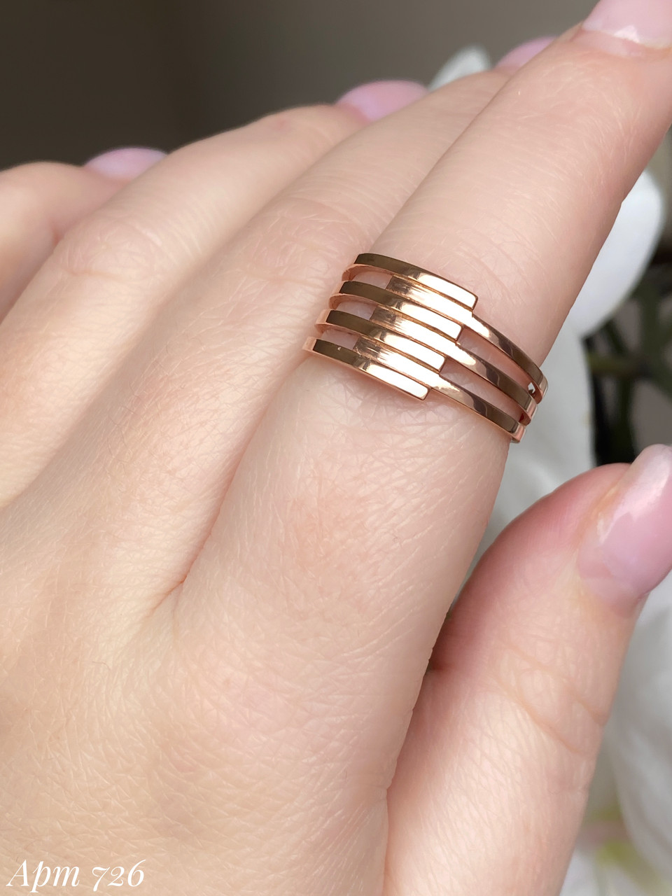 Каблучка у позолоті або сріблі, фото 1