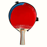 Ракетка для настольного тенниса "Cima Boli" Newt TI-03-07с чехлом, Vse-detyam