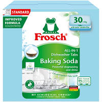 Таблетки для посудомоечных машин Frosch Сода 30 шт. 4009175191908/4009175965059 JLK