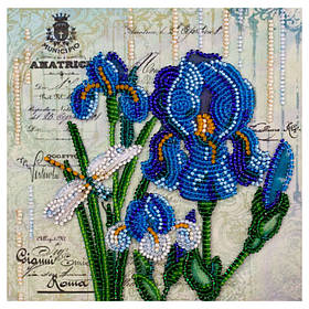 Набір для вишивання бісером "Ультрамарин Abris Art AM-181 на натуральному полотні, Toyman