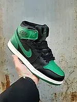 Nike Air Jordan 1 High Winter Black Green 41