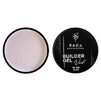 Гель для нарощування нігтів SAGA professional Builder Gel Veil 0815мл