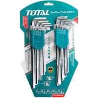 Набор инструментов Total ключей шестигранных+TORX 18шт. THT106KT0181 JLK