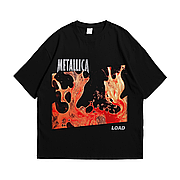 Футболка з принтом Metallica Load S Чорний