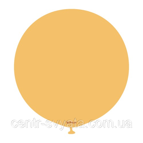 Латексна кулька Kalisan 18"(45 см) Standard Peach | Пастель персиковий