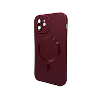 Чохол для смартфона Cosmic Frame MagSafe Color for Apple iPhone 12 Wine Red inc mus