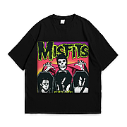 Футболка з принтом Misfits Evilive S Чорний