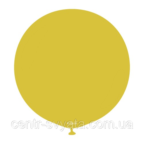 Латексна кулька Kalisan 18"(45 см) Retro Mustard | Ретро гірчичний
