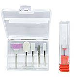 Фрезер для манікюру портативний на акумуляторі 18000 обертів Nail Drill ZS 150, фото 7