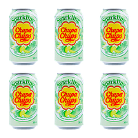 Набор Напиток Chupa Chups Melon & Cream Flavour 345ml 6шт