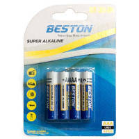 Батарейка Beston AAA 1.5V Alkaline * 4 AAB1833 JLK