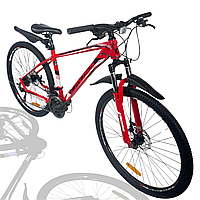 Горный велосипед Cross Kron 27.5" Красно-Черный 17" рама / рост от 160 - 175 см