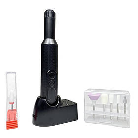 Фрезер для манікюру акумуляторний 18000 обертів Nail Drill ZS 150