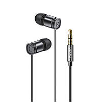 Навушники Usams EP-46 Mini 3.5mm In-Ear Earphone 1.2m Black inc mus